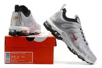 nike air max baskets tn plus chaussures de running silver